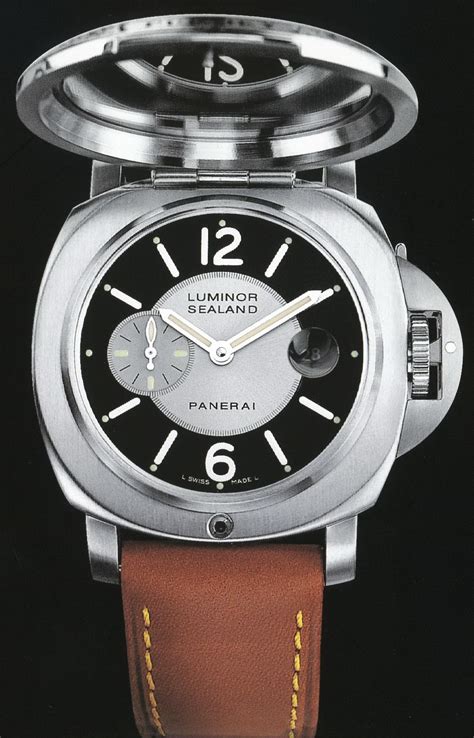 panerai luminor sealand|Panerai Luminor Sealand for Purdey Black and Silver Dial.